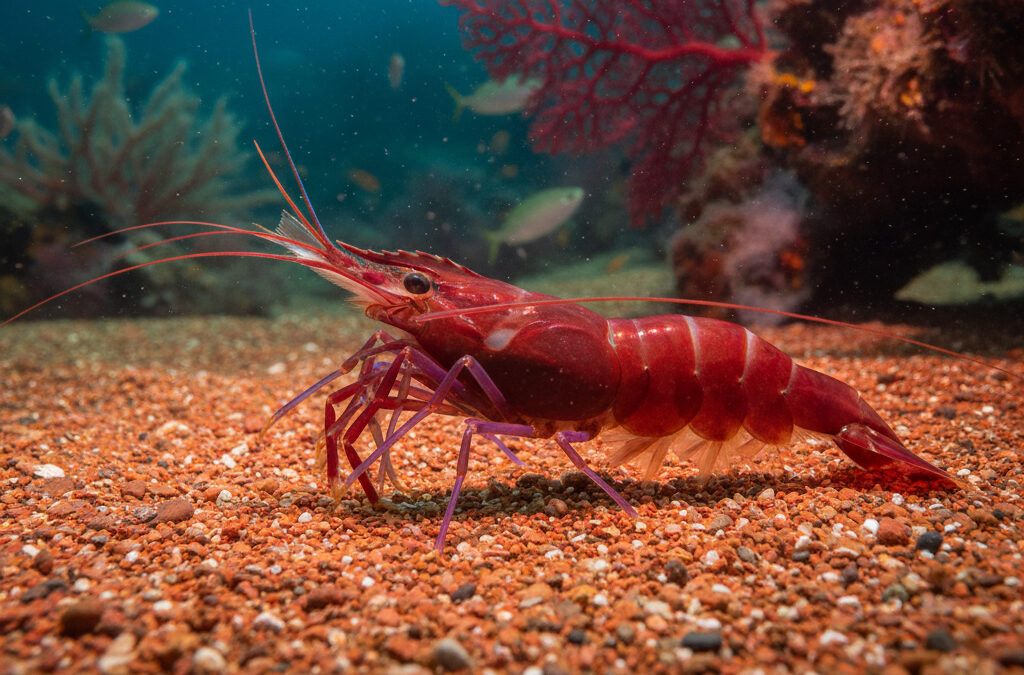 La gamba roja de Almería: hábitat y técnicas de pesca